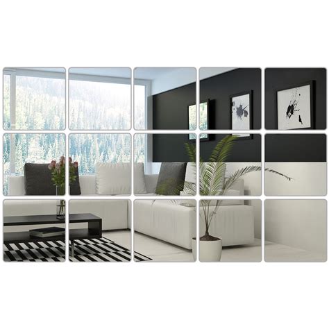 20 Ideas of Stick on Wall Mirror Tiles