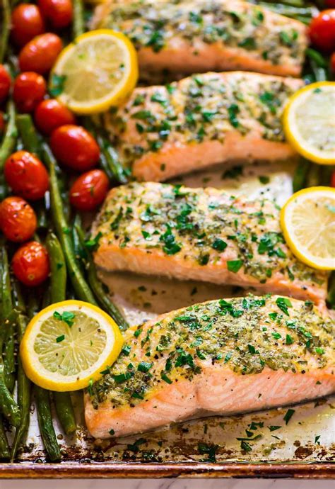 Garlic Salmon with Lemon Butter {Ready in 30 Minutes!} - WellPlated.com