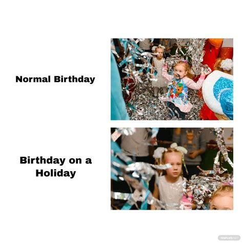 Christmas Birthday Meme in JPG - Download | Template.net