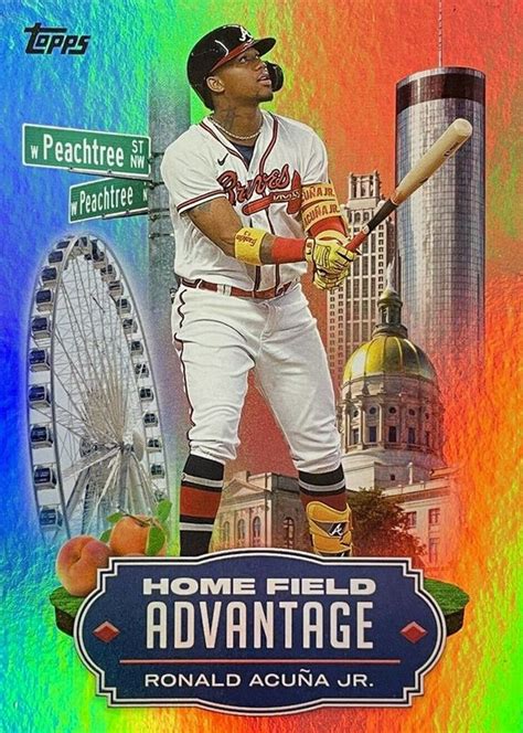 Ronald Acuna Jr. 2023 Topps #HA-6 Home Field Advantage /(SSP) Price ...