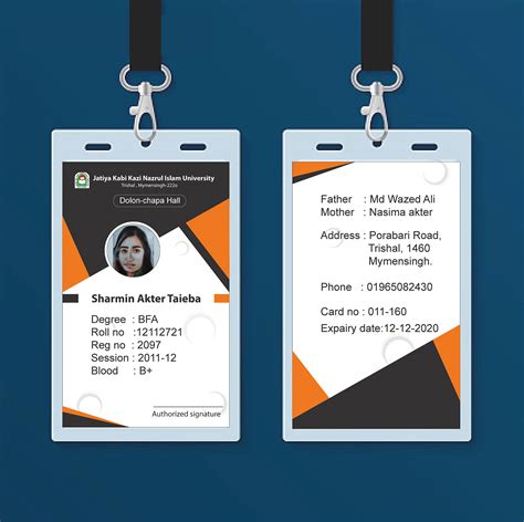 ID CARD DESIGN on Behance