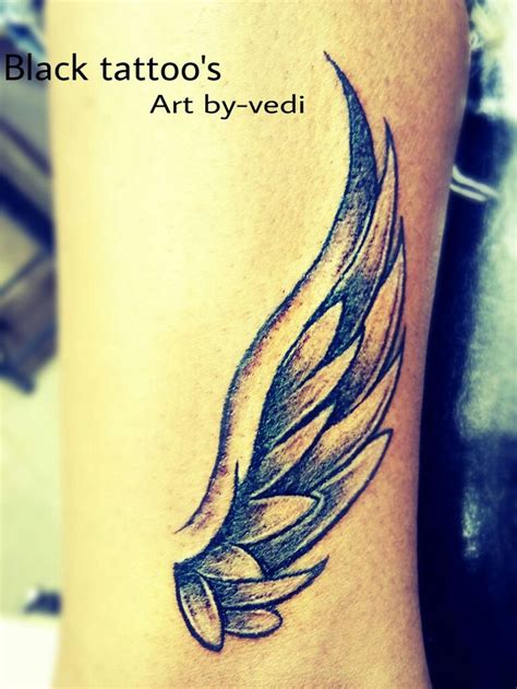 Update 139+ angel wings tattoo minimalist latest - vova.edu.vn