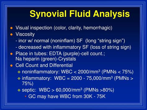 Synovial fluid viscosity test - advertisingvsa