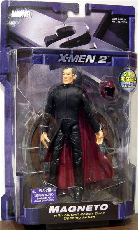 Magneto X2 X-Men 2 United Action Figure with Mutant Power Door Opening Action