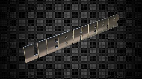 Liebherr Logo - 3D Model by 3d_logoman