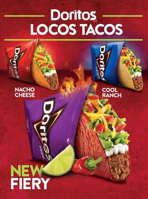 With 600M Sold, Taco Bell Unveils The Fiery Doritos Locos Taco