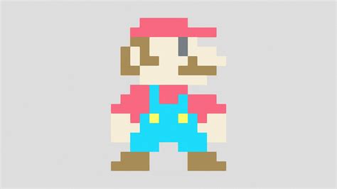 2D Mario - Download Free 3D model by ...