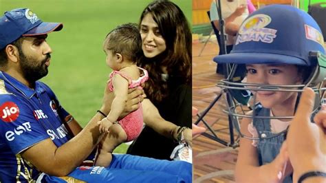 Watch: Rohit Sharma's Daughter Samaira Copies His Pull Shot