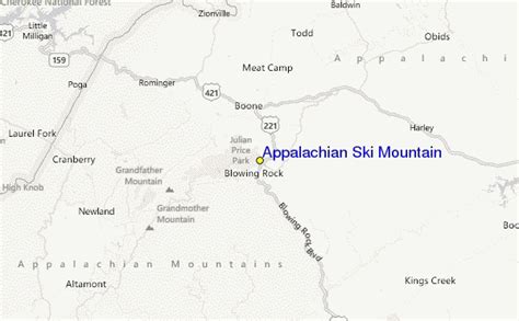 Appalachian Ski Mountain Ski Resort Guide, Location Map & Appalachian Ski Mountain ski holiday ...