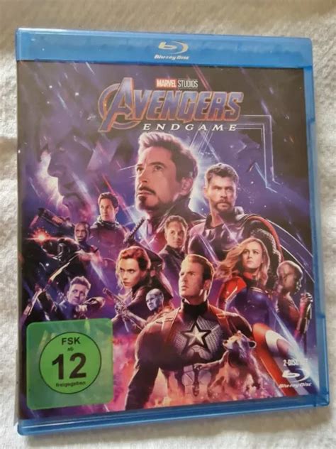 MARVEL STUDIOS - Avengers Endgame - BLU RAY + Extras inkl. Bonus Disc - DEUTSCH EUR 2,49 ...