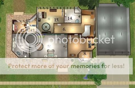 12+ twilight bella swan house floor plan Twoflower's sims 2 lots ...