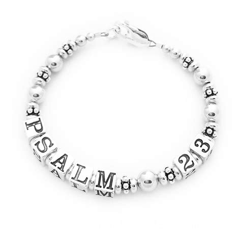 Bible Verse Bracelets (Gold & Stering Silver)