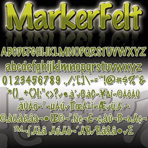 Marker Felt font - Fontspace.io