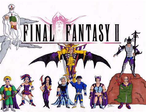 Final Fantasy 2 Characters poster by NinjaDude719 on DeviantArt