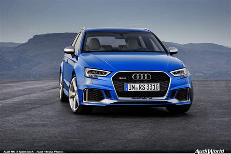 New engine and an even sharper look: Update for the Audi RS 3 Sportback - AudiWorld