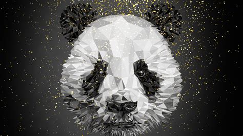 Panda Low Poly 4k Wallpaper,HD Artist Wallpapers,4k Wallpapers,Images,Backgrounds,Photos and ...