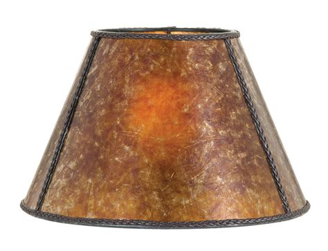 Amber Empire Style Mica Lamp Shade 05717M | B&P Lamp Supply