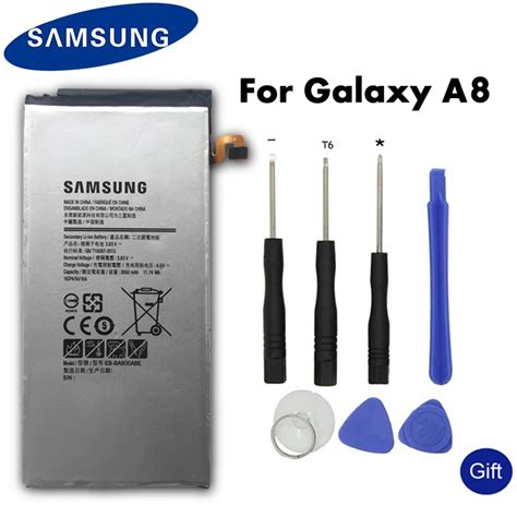 Original SAMSUNG Replacement Battery EB BA800ABE For Samsung GALAXY A8 A8000 A800F A800S A800YZ ...