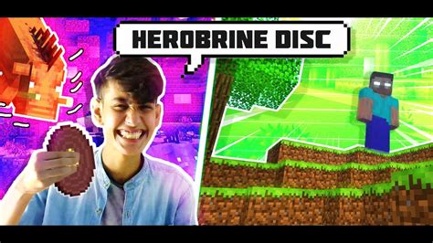 I FOUND HEROBRINE DISC IN NETHER || FUNNY ANDROID HINDI GAMEPLAY MINECRAFT || Finestly - YouTube