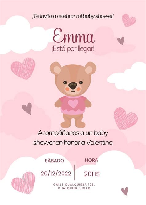 Plantillas baby shower - Gratis y editables - Canva