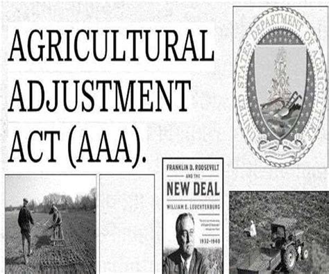 What was a shortcoming of the Agricultural Adjustment Act (AAA)?