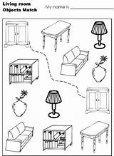 Empty Room Coloring Pages sketch template