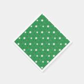 Green golf pattern paper napkins | Zazzle