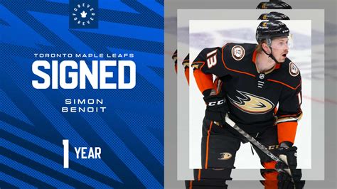 Maple Leafs Sign Defenceman Simon Benoit | Toronto Maple Leafs