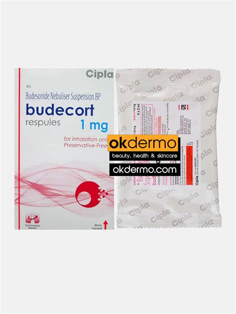 Budecort® Budesonide Respules | OKDERMO Skin Care