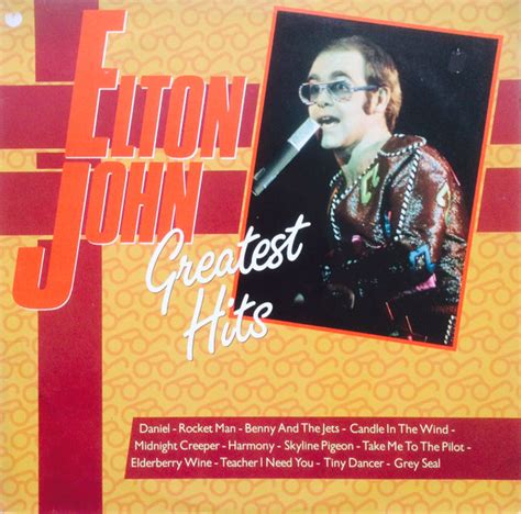 Elton John - Greatest Hits | Releases | Discogs