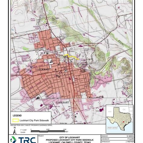 Mission San Antonio de Valero (yellow) and the Acequia de Valero (blue)... | Download Scientific ...