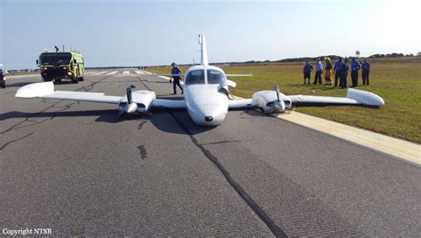 Crash of a Cessna 402B in Nantucket | Bureau of Aircraft Accidents Archives