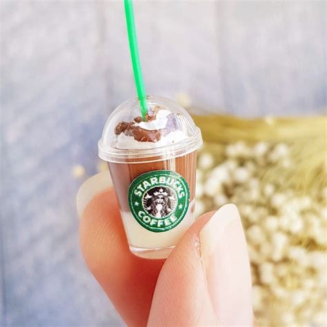 2x Miniature Starbucks Ice Coffee Cups – Tiny Must Haves