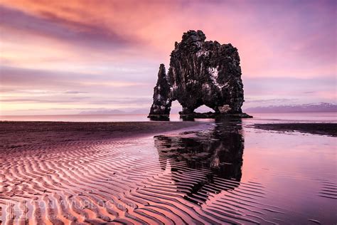 Hvítserkur After Sunset | Iceland | Vatnsnes Peninsula | Tony Wu Underwater Photography