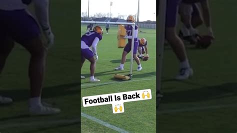 LSU Football Practice Footage #collegefootball #SEC #LSU