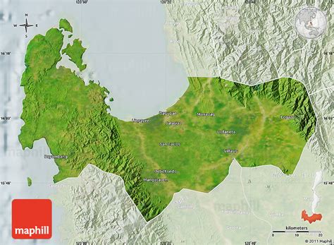 Elevation Map Of Pangasinan Philippines Topographic M - vrogue.co