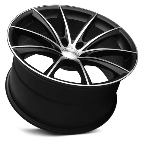 ACE® CONVEX Wheels - Matte Black with Machined Face Rims