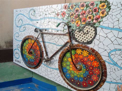 A collaborative mosaic and creative re-use project to put a smile on ...