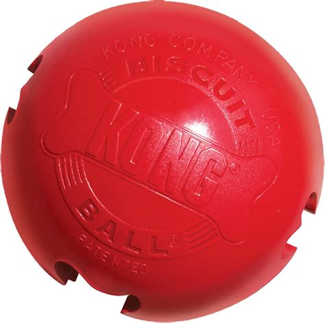 KONG Classic Biscuit Ball Dog Toy, Small - Chewy.com