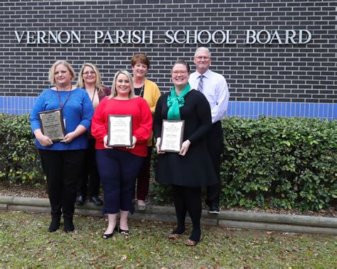 Vernon Parish School Board recognizes Teachers of the Year