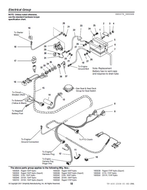 Simplicity Regent Wiring Diagram - Wiring Diagram