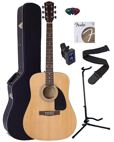 Guitarra Acustica Fender Fa-100 Dreadnought Natural - $ 6,799.99 en Mercado Libre