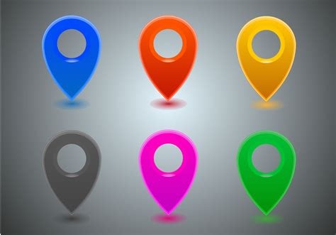 Free Vector Map Icons
