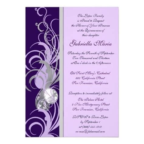 Quinceanera Invitation Printable