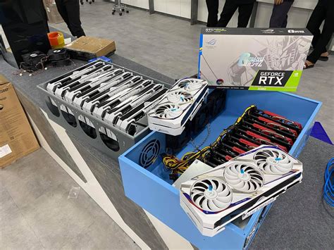 Limited edition RTX 3080 Gundam cards are being sold in pre-built mining rigs | TechSpot