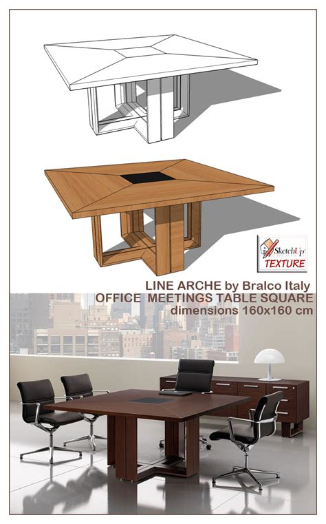 SKETCHUP TEXTURE: 3D MODEL OFFICE FURNITURE