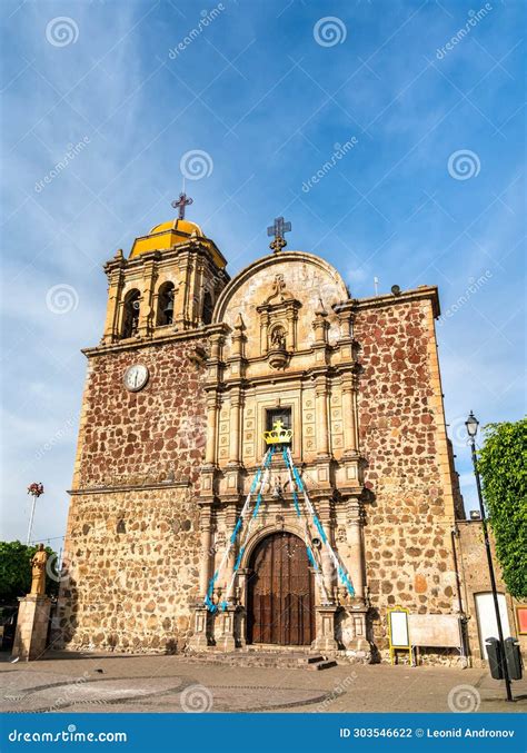 Santiago Apostol Church in Tequila Town, Mexico Stock Photo - Image of urban, church: 303546622