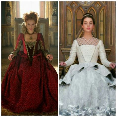 Mary, Queen of Scots v. Elizabeth, Queen of England | Reign TV Show | Reign, Reign dresses ...