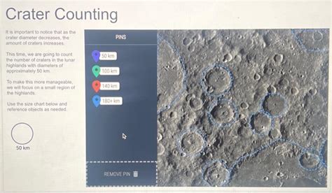 Solved Crater Counting | Chegg.com