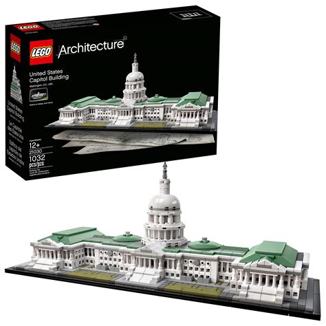 Buy LEGO Architecture 21030 United States Capitol Building Kit (1032 Pieces) (Discontinued by ...